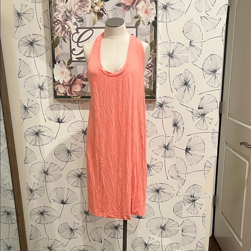 Soma L Coral Halter Neck Swim Cover-Up